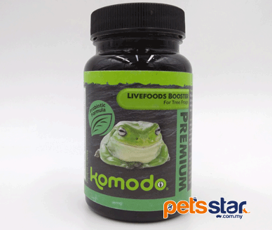 Komodo Livefoods Booster For Tree Frogs Komodo Livefoods Booster For Tree Frogs